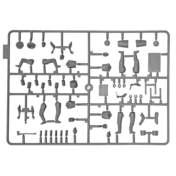 Feldküche Німецька польова кухня WWII з кухарями  1/35 ICM 35618