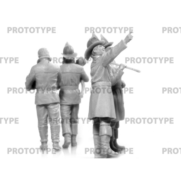 American Fire Truck Crew (1910s) 1/35 ICM 35622