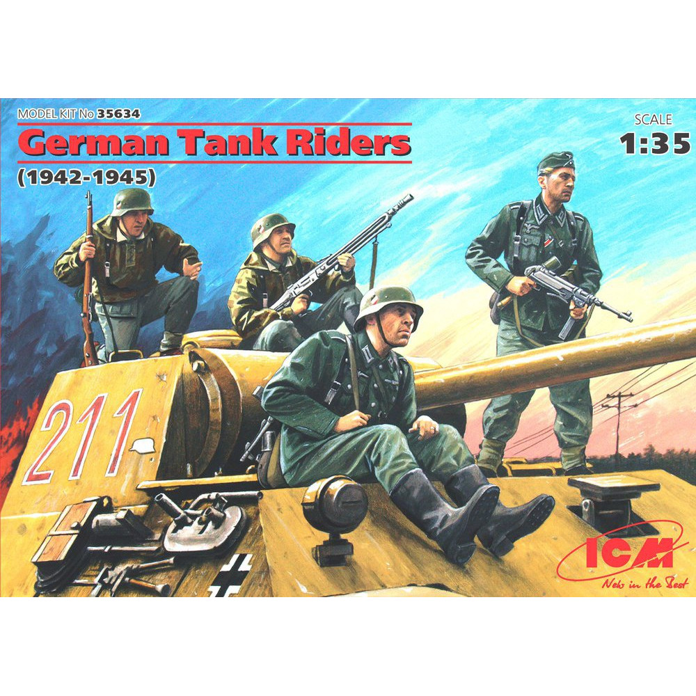  German Tank Riders (1942-1945) 1/35 ICM 35634