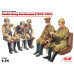 Радянські військовослужбовці (1979-1991), (5 фігур) 1/35 ICM 35636