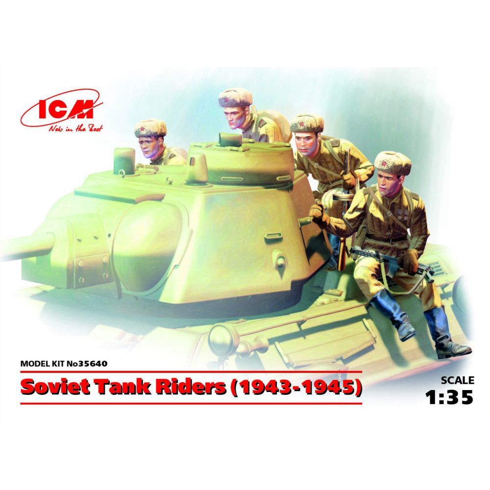 Радянський танковий десант (1943-1945 р) 1/35 ICM 35640