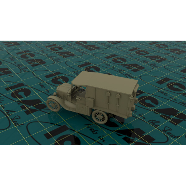Model T 1917 санітарна, Американський автомобіль І МВ 1/35 ICM 35661
