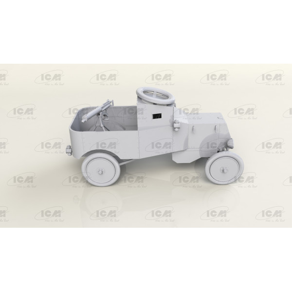 Бронеавтомобіль Ford Model T (RNAS) з британським танковим екіпажем 1/35 ICM 35670