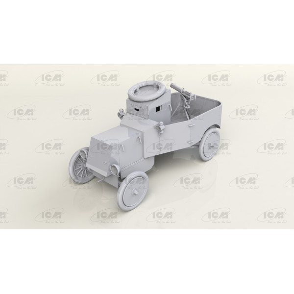 Бронеавтомобіль Ford Model T (RNAS) з британським танковим екіпажем 1/35 ICM 35670