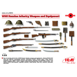Russian Infantry Weapon and Equipment (World War I) 1/35 ICM 35672