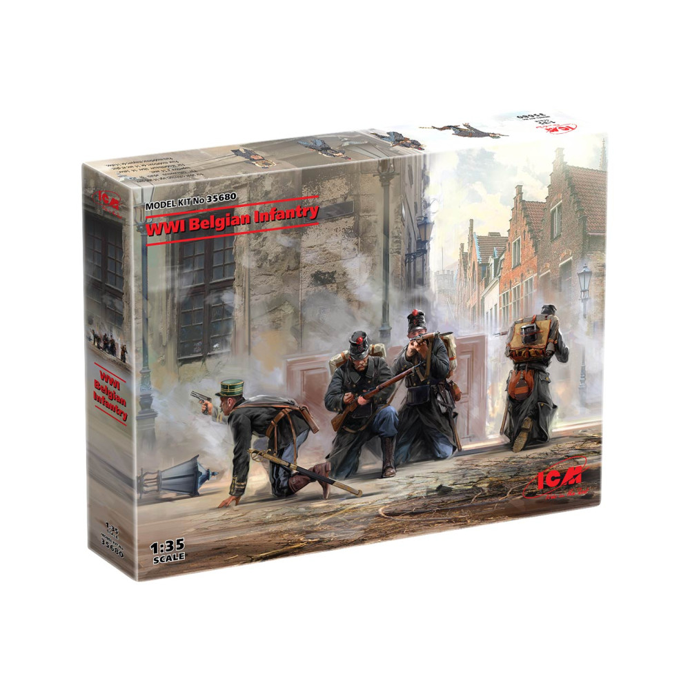 Бельгійська піхота Першої світової війни 1/35 ICM 35680