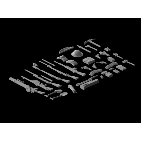 WWI US Infantry Weapon and Equipment 1/35 ICM 35688