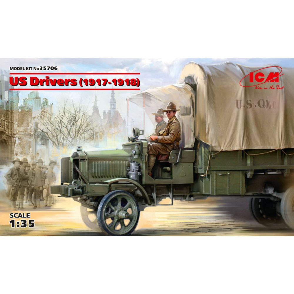 Водії США (1917-1918) 1/35 ICM 35706