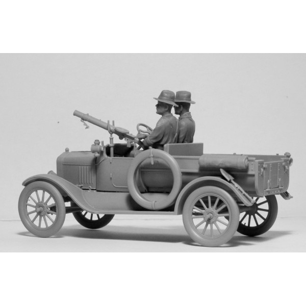 ANZAC Drivers (1917-1918) (2 figures) (100% new molds) 1/35 ICM 35707