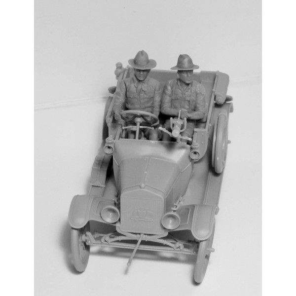 ANZAC Drivers (1917-1918) (2 figures) (100% new molds) 1/35 ICM 35707