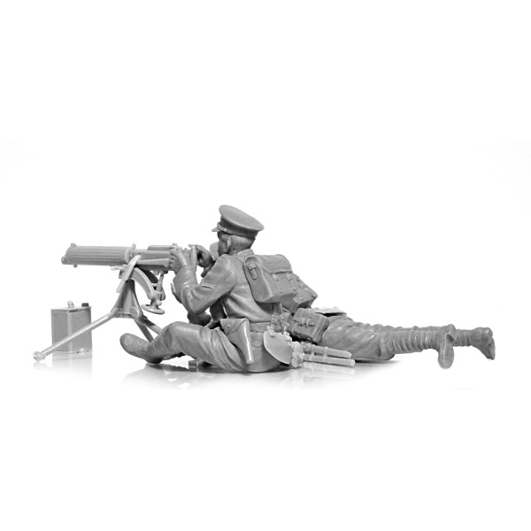 Британський екіпаж Vickers MG часів Першої світової війни 1/35 ICM 35713