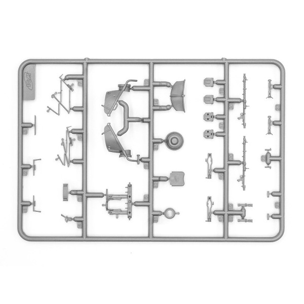 Zwillingssockel 36, WWII German Anti-aircraft Machine gun Mount 1/35 ICM 35714