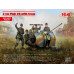  2 cm Flak 38  WWII German AA Gun with Crew 1/35 ICM 35718