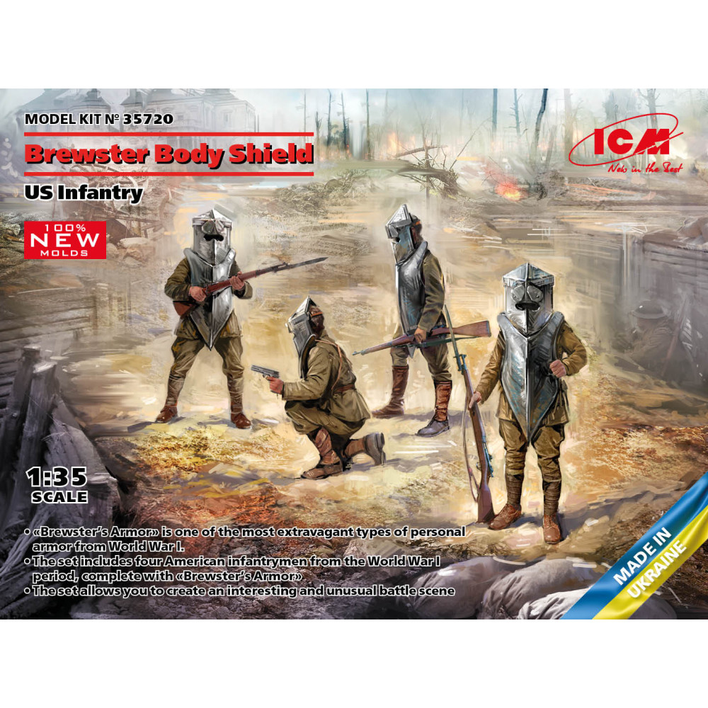 Brewster Body Shield, US Infantry 1/35 ICM 35720
