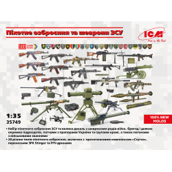 Infantry weapons and chevrons of the ZSU 1/35 ICM 35749 