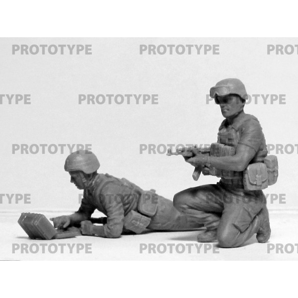 ATGM "Stugna-P" with Ukrainian Team 1/35  ICM 35750