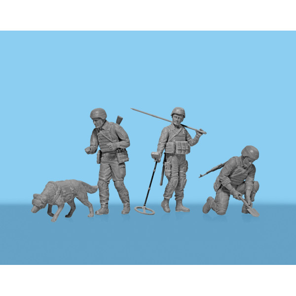 “To be ahead, to save the life” Sappers of the Armed Forces of Ukraine 1/35  ICM 35753