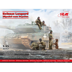 Leopard tank crew Armed Forces of Ukraine 1/35 ICM 35757
