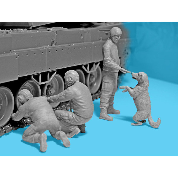 Екіпаж танка Leopard Збройні сили України  1/35 ICM 35757