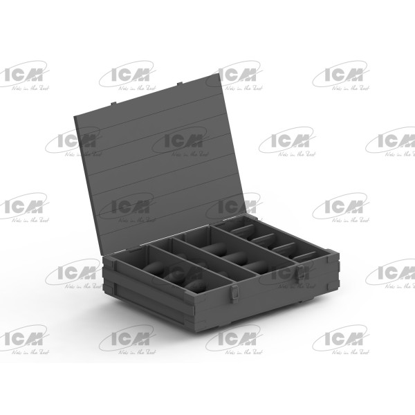 RS-132 Ammunition Boxes 1/35 ICM 35795