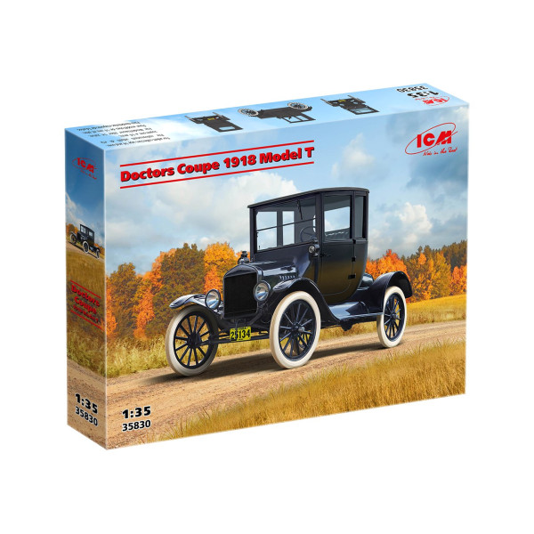Модель T 1918 “Доктор Купе” Американський пасажирський автомобіль 1/35 ICM 35830