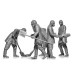 Chernobyl#3. Rubble cleaners (5 figures) 1/35 ICM 35903