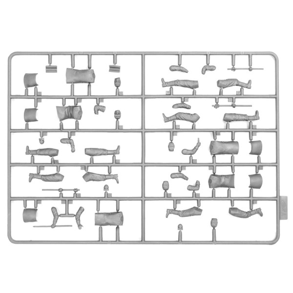 Chernobyl#3. Rubble cleaners (5 figures) 1/35 ICM 35903