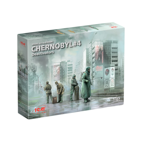 Chernobyl#4. Deactivators 1/35 ICM 35904
