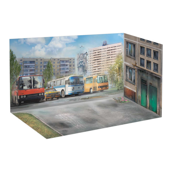 Чорнобиль #5. Евакуація (4 дорослих, 1 дитина і багаж) 1/35 ICM 35905