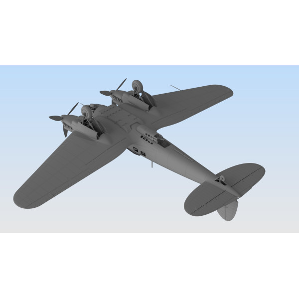 He 111 H-16, Німецький бомбардувальник ІІ МВ 1/48  ICM 48263