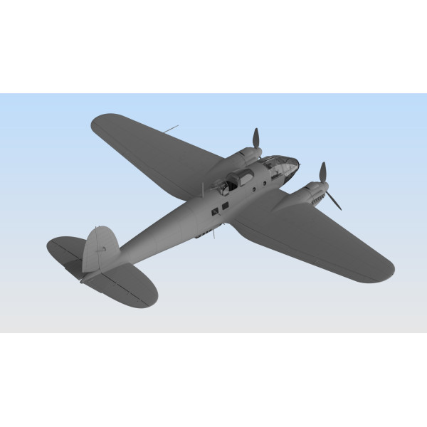 He 111 H-16, Німецький бомбардувальник ІІ МВ 1/48  ICM 48263