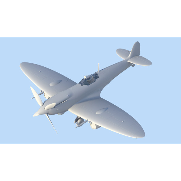 Spitfire Mk.IXC "Доставка пива", Британський винищувач ІІ МВ 1/48  ICM 48060