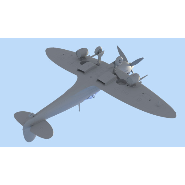 Spitfire Mk.IXC "Доставка пива", Британський винищувач ІІ МВ 1/48  ICM 48060