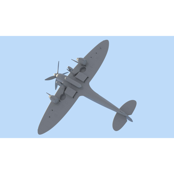 Spitfire Mk.IXC "Доставка пива", Британський винищувач ІІ МВ 1/48  ICM 48060