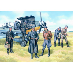  Luftwaffe Pilots and Ground Personnel 39-45 WWII 1/48 ICM 48082