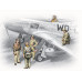 Пілоти і техніки ВПС США (1941-1945) WWII 1/48 ICM 48083