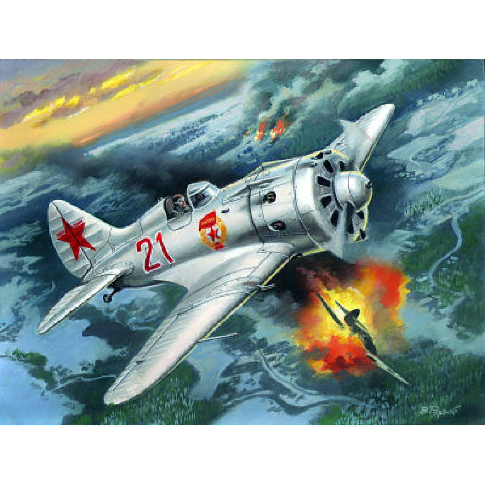 І-16 тип 24, Радянський винищувач ІІ МВ 1/48  ICM 48097