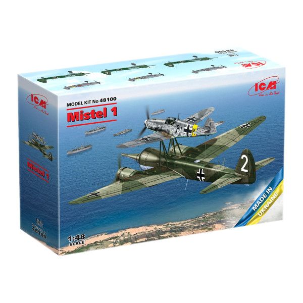 Ударний авіаційний комплекс Mistel 1 WW2  1/48 ICM 48100