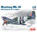 Мустанг MK III, винищувач ВВС Великобританії. ІІ Св.війни 1/48  ICM 48123