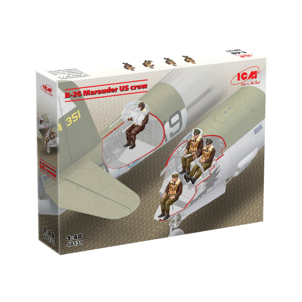 B-26 Marauder US crew 1/48 ICM 48131