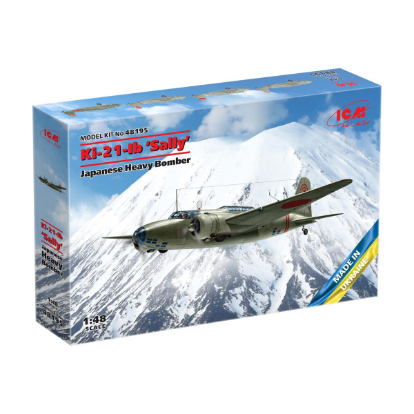 Ki-21-Ib ‘Sally’ Японський важкий бомбардувальник WWII 1/48 ICM 48195