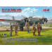 Ki-21-Ib «Sally» з японськими пілотами та наземним персоналом WWII 1/48 ICM 48197