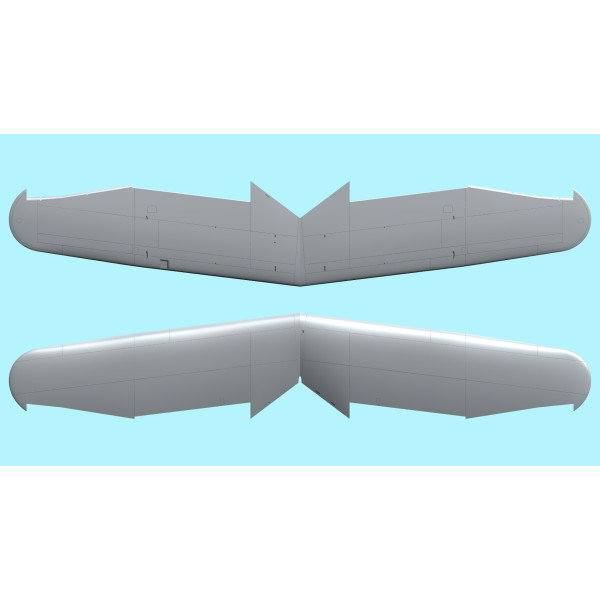 Hs 126A-1 з бомботримачів, Літак-розвідник Легіону "Кондор" 1/48  ICM 48213