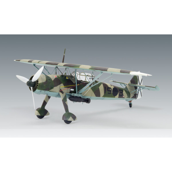 Hs 126A-1 з бомботримачів, Літак-розвідник Легіону "Кондор" 1/48  ICM 48213