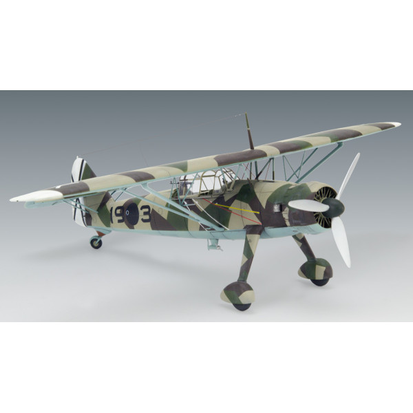 Hs 126A-1 з бомботримачів, Літак-розвідник Легіону "Кондор" 1/48  ICM 48213