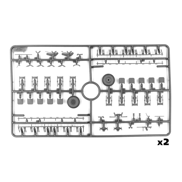 Gotha Go 244B-2 Німецький транспортний літак WWII  1/48  ICM 48224