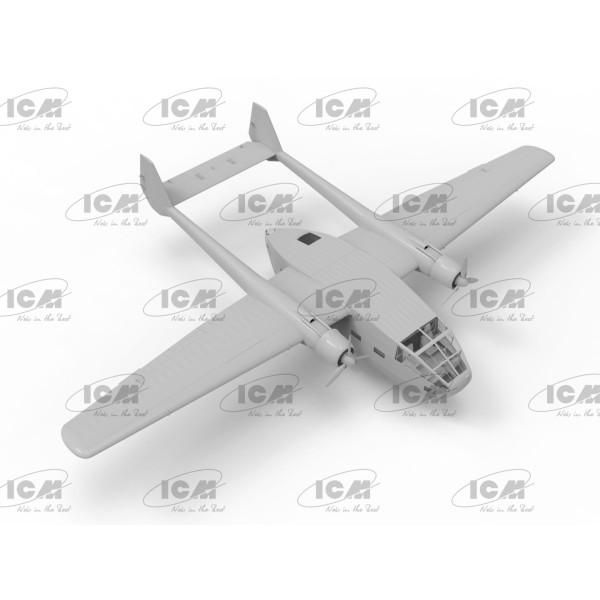 Gotha Go 244B-2 Німецький транспортний літак WWII  1/48  ICM 48224
