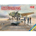 Ju 88A-4 з німецьким наземним персоналом і торпедними причепами 1/48  ICM 48229