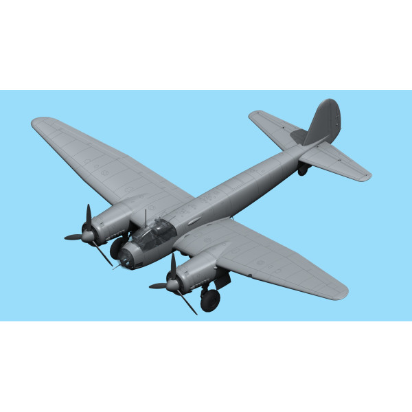Ju 88A-5, Німецький бомбардувальник ІІ МВ 1/48  ICM 48232