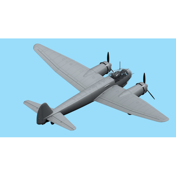 Ju 88A-5, Німецький бомбардувальник ІІ МВ 1/48  ICM 48232